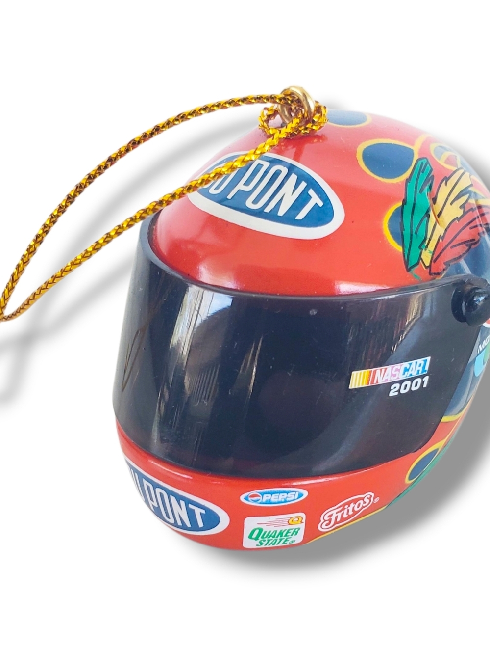 Nascar DuPont ~ Jeff Gordon #24 ~ 2001 Collectible Racing Helmet Ornaments S